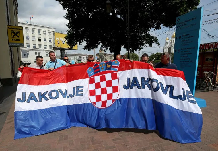 Pogledajte kako su Hrvatski navijači preplavili Kalinjingrad