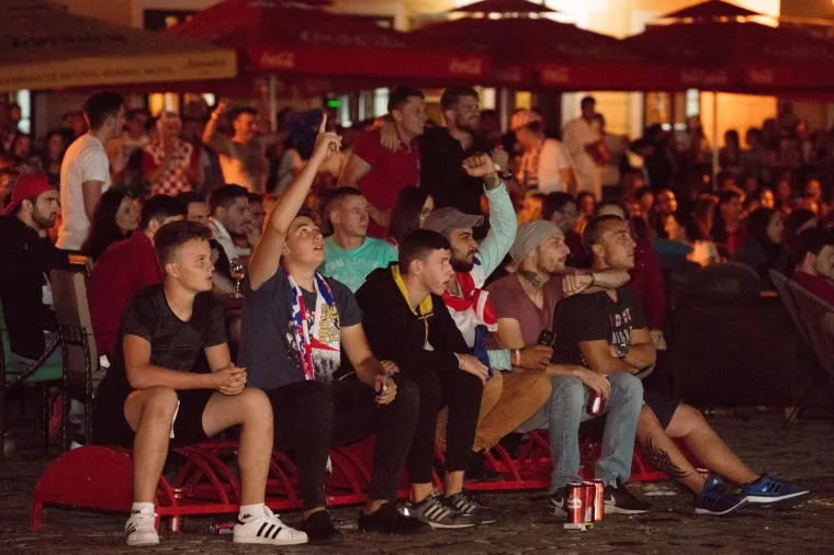 Evo kako se pobjeda Vatrenih slavila u Osijeku