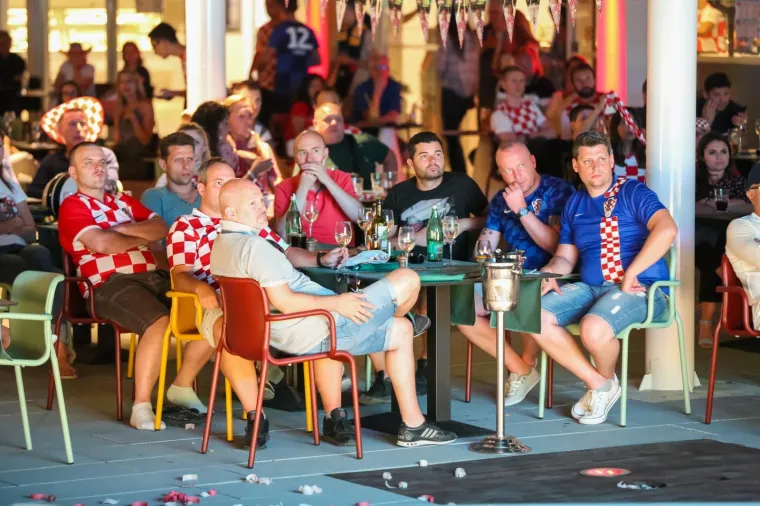 Evo kako se za Vatrene navijao u Dubrovniku