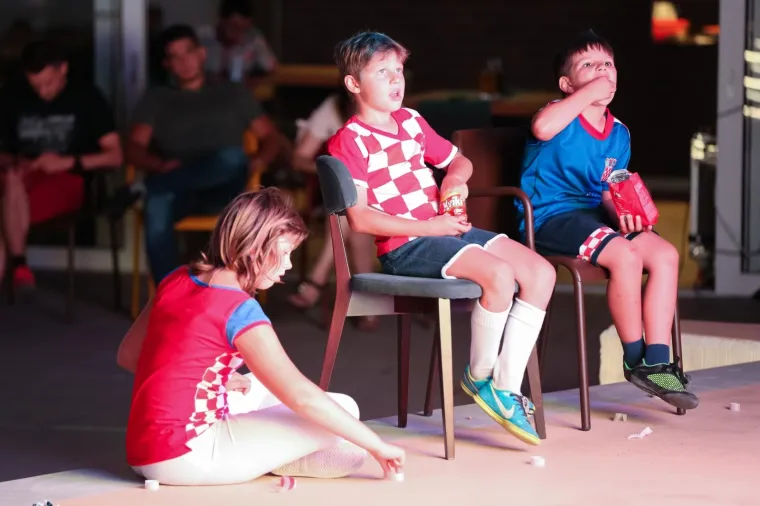 Evo kako se za Vatrene navijao u Dubrovniku