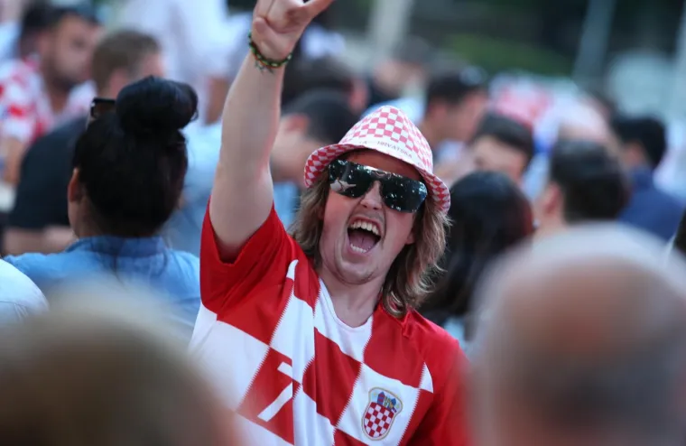 Split energično navija za Vatrene