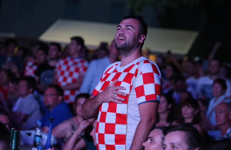 Split energično navija za Vatrene