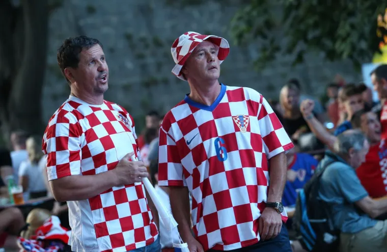 Split energično navija za Vatrene