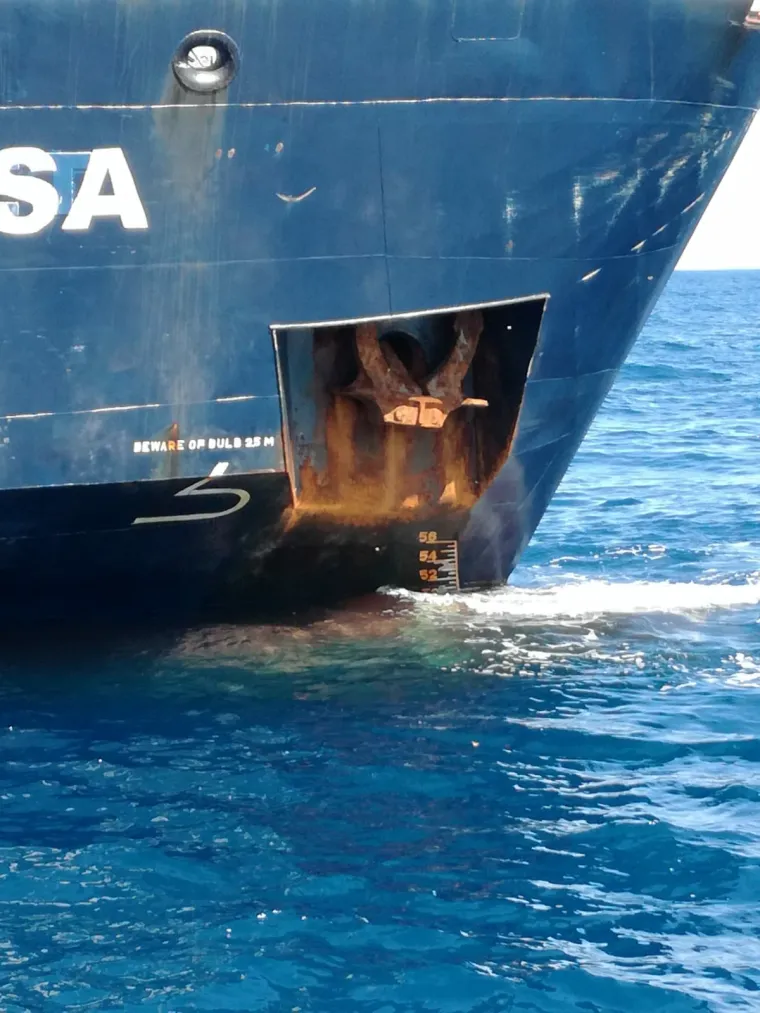 Havarija turskog teretnog broda kod Jabuke