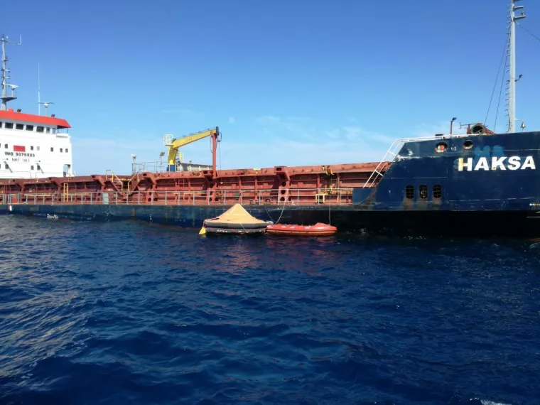 Havarija turskog teretnog broda kod Jabuke