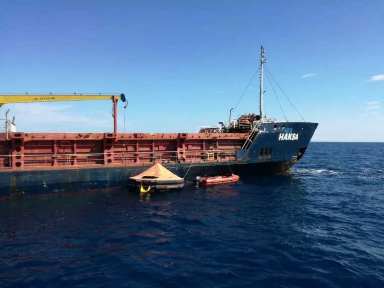 Havarija turskog teretnog broda kod Jabuke