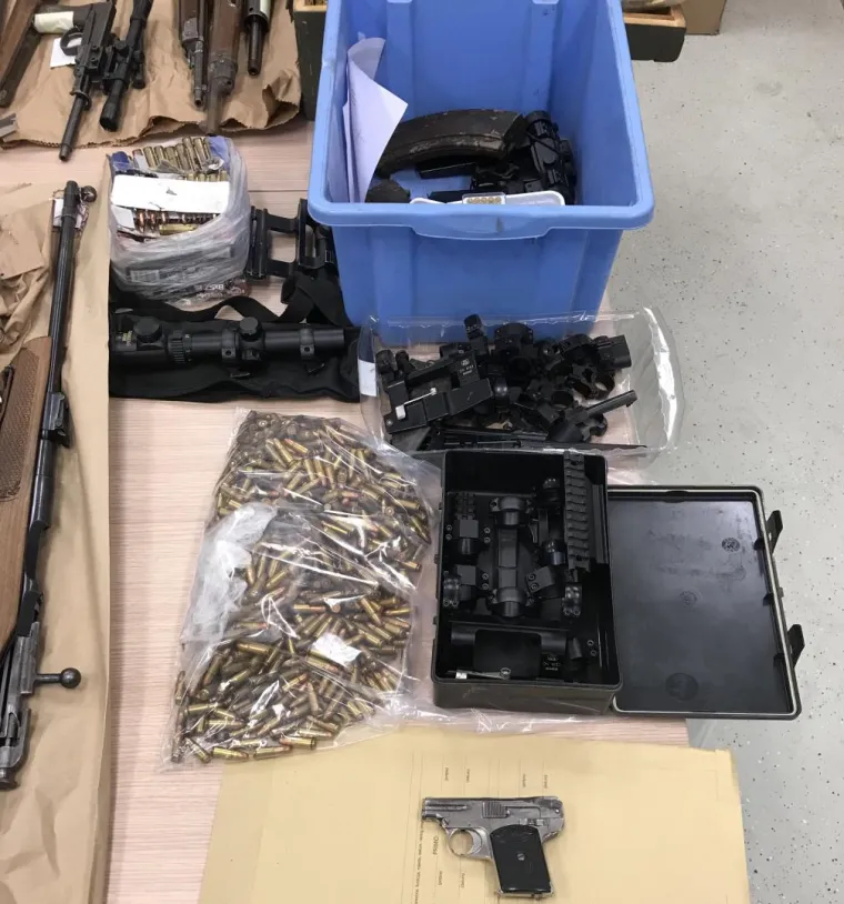 Oružje zaplijenjeno u međunarodnoj policijskoj operaciji kodnog imena Telum