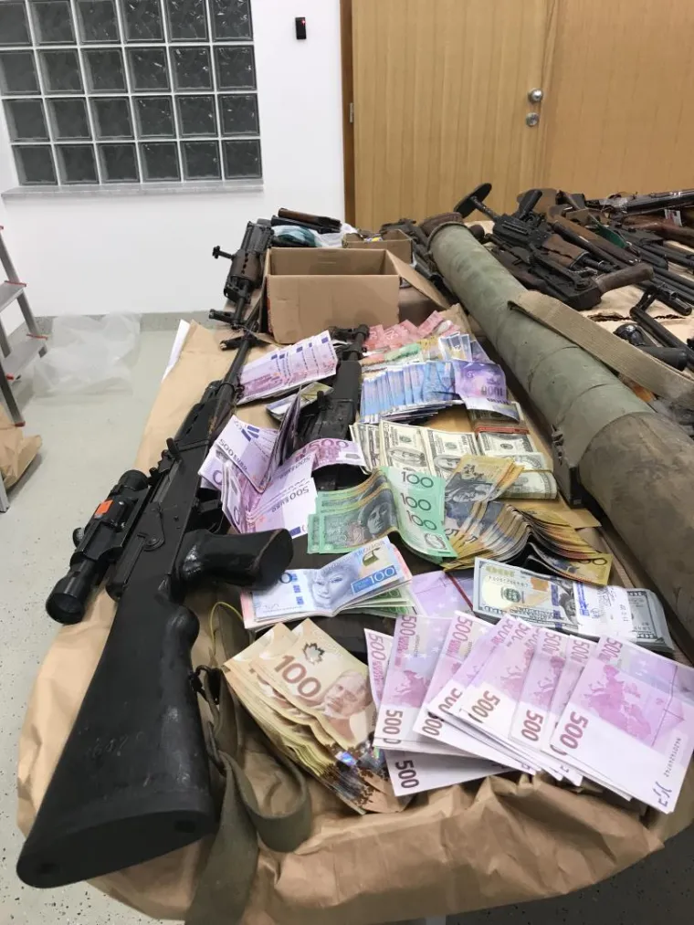 Oružje zaplijenjeno u međunarodnoj policijskoj operaciji kodnog imena Telum