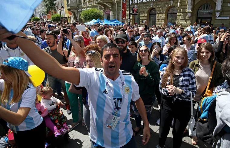 HRVATSKI I ARGENTINSKI NAVIJAČI OKUPIRALI NIŽNJI NOVGOROD: Sve je spremno za veliki spektakl