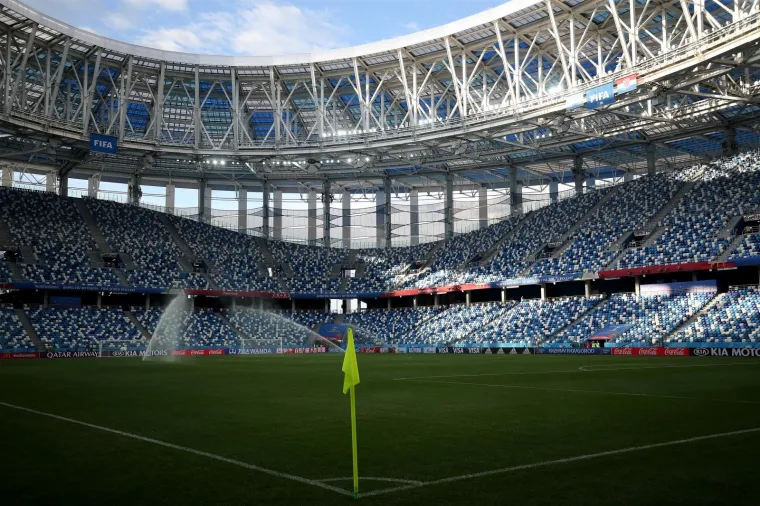 Na ovom je Svjetskom prvenstvu jedna utakmica već odigrana na zdanju čija je gradnja započela 2015. godine, a čiji su ukupni tro&scaron;kovi izgradnje iznosili oko 242 milijuna eura (oko 1,8 milijardi kuna).