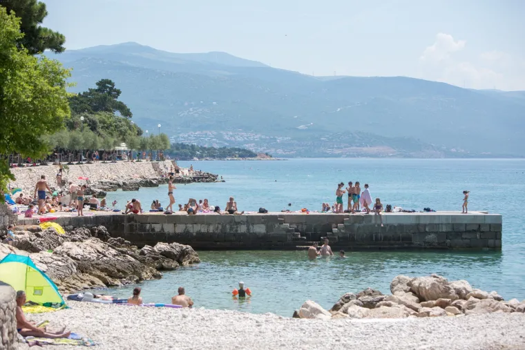 Plaža Novi Vinodolski