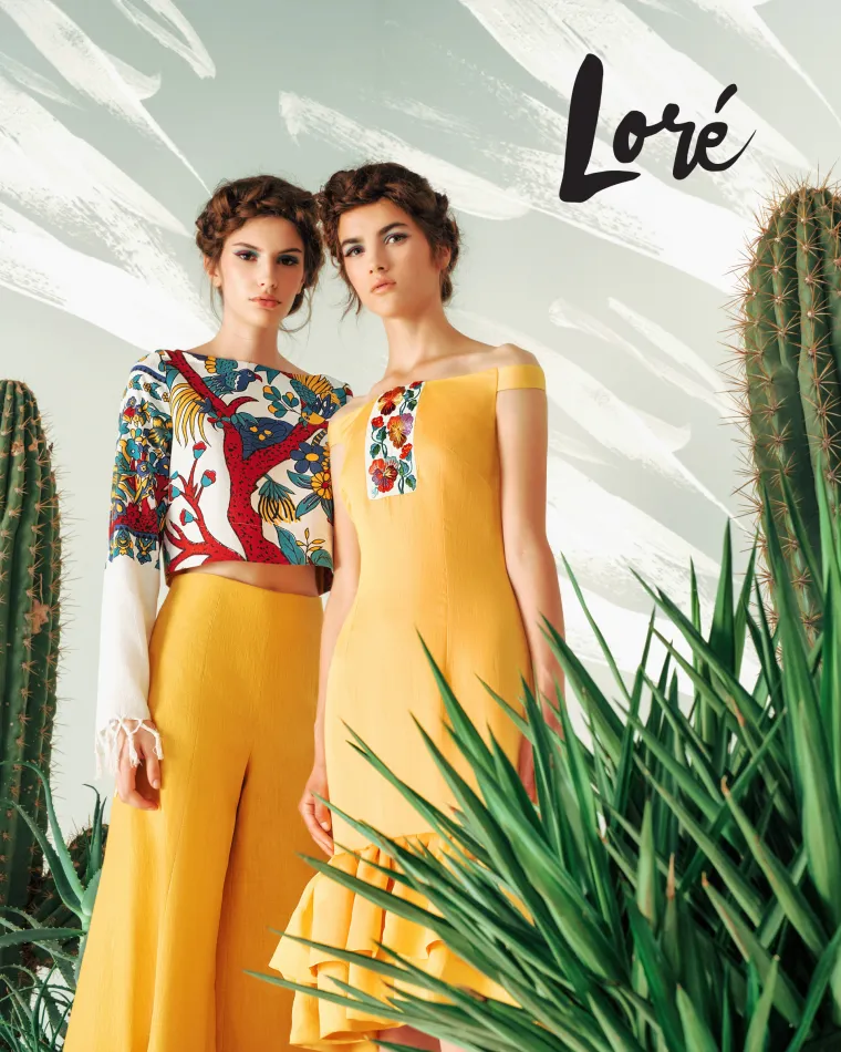 Rustikalno bojani lan i svila kao podloga za prekrasnu kolekciju