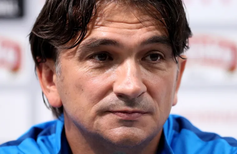 Konferencija za novinare izbornika hrvatske nogometne reprezentacije Zlatka Dalića