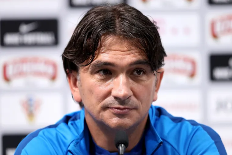 Konferencija za novinare izbornika hrvatske nogometne reprezentacije Zlatka Dalića