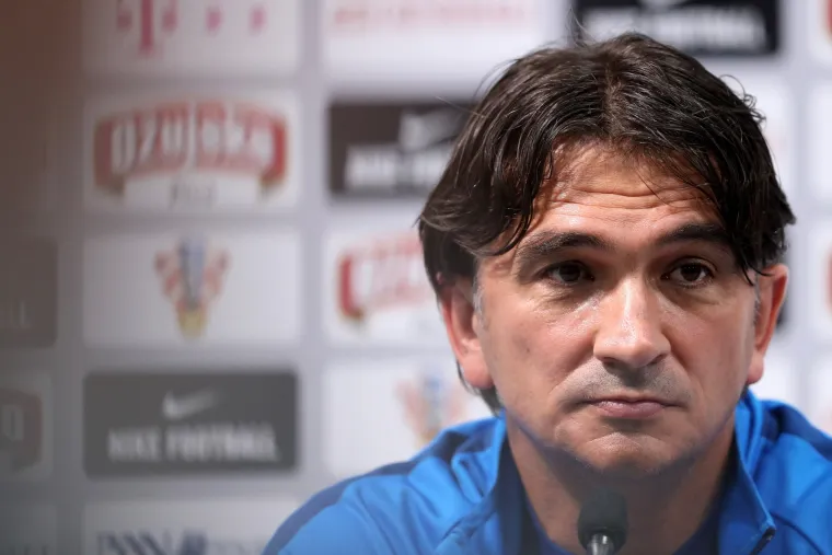 Konferencija za novinare izbornika hrvatske nogometne reprezentacije Zlatka Dalića