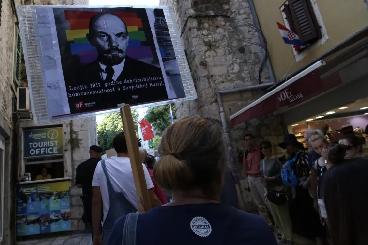 ODRŽAN OSMI SPLIT PRIDE: Povorka je hodala do brda Cornaro, sve je prošlo bez incidenata