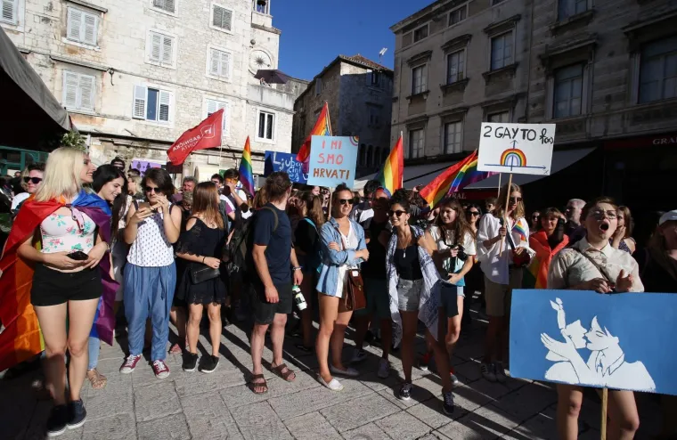 8. Split Pride - Hod za ljubav u gradu pod Marjanom.