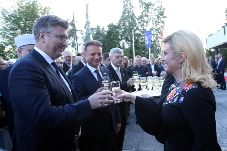 Andrej Plenković, Gordan Jandroković, Kolinda Grabar-Kitarović