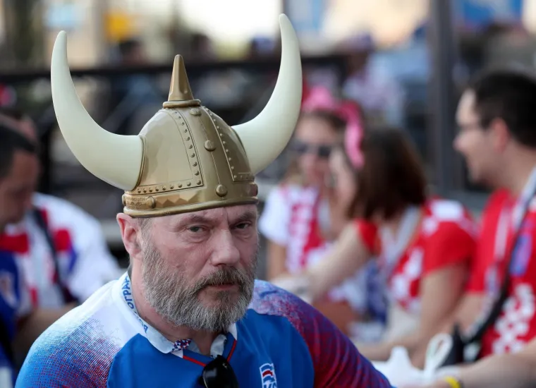 Rostov na Donu: Navijači spremni za utakmicu Hrvatske i Islanda 26.06.2018.