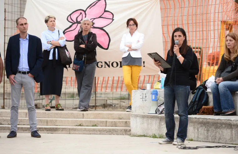 'Zabranite devastaciju, a ne slobodu govora': Protestno druženje Inicijative Vratite magnoliju