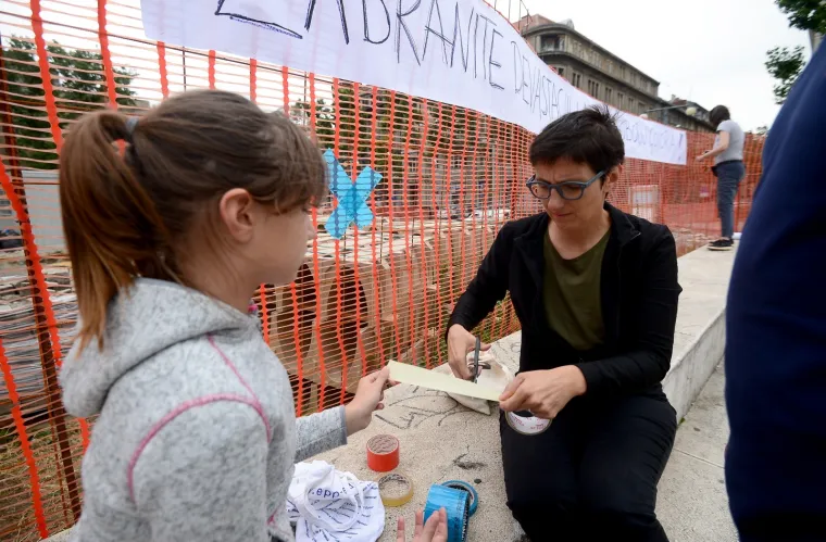 'Zabranite devastaciju, a ne slobodu govora': Protestno druženje Inicijative Vratite magnoliju