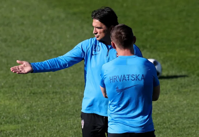 VATRENI U DOBROM RASPOLOŽENJU: Odrađen je trening uoči utakmice s Danskom