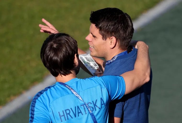 VATRENI U DOBROM RASPOLOŽENJU: Odrađen je trening uoči utakmice s Danskom