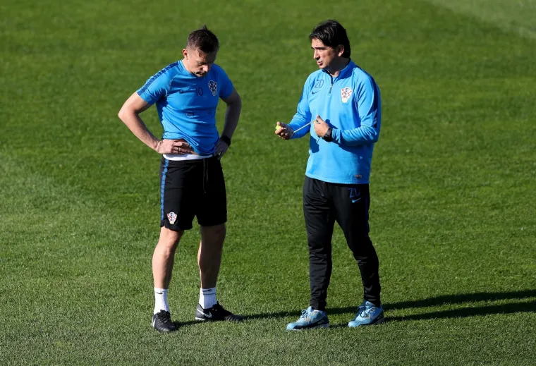 VATRENI U DOBROM RASPOLOŽENJU: Odrađen je trening uoči utakmice s Danskom