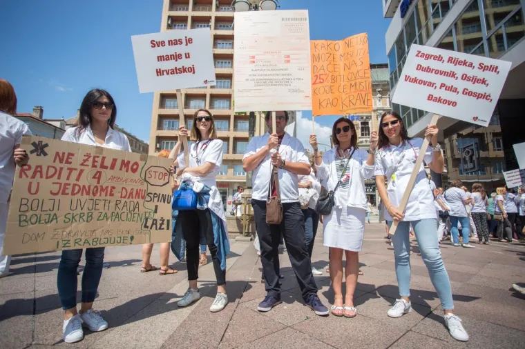 Prosvjed liječnika opće prakse zbog prijedloga novog zakona