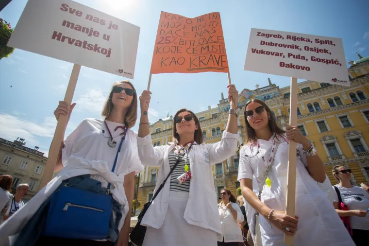 Prosvjed liječnika opće prakse zbog prijedloga novog zakona