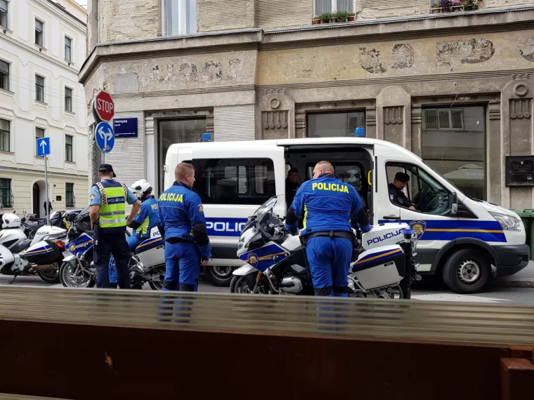 Stjepan Prnjat, poznat kao 'hrvatski Escobar' na zagrebačkom sudu iznosi obranu pod strogim nadzorom