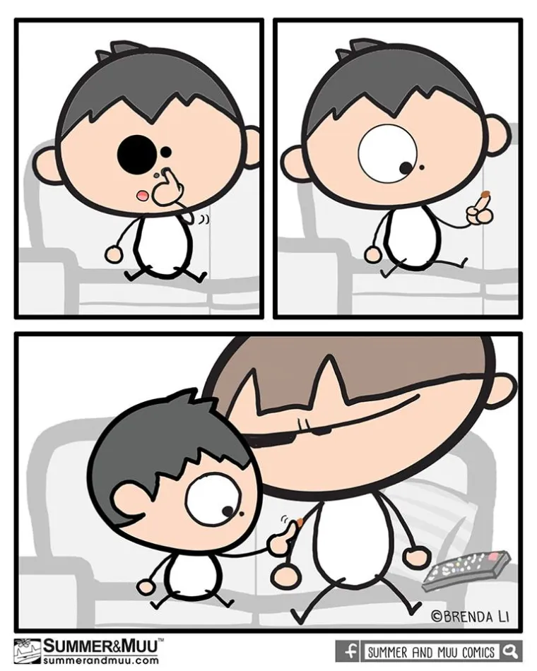 Od odlaska na WC do &scaron;opinga s djetetom: ova mama kroz urnebesne ilustracije prikazuje 'čari' majčinstva