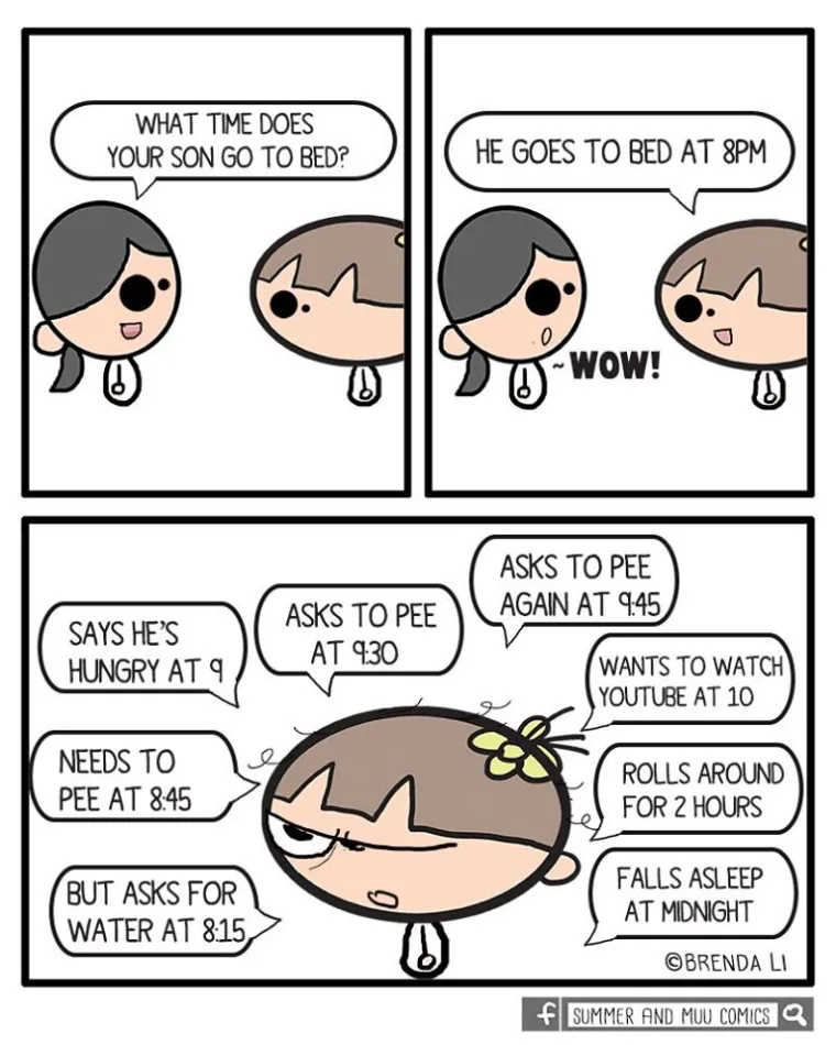 Od odlaska na WC do &scaron;opinga s djetetom: ova mama kroz urnebesne ilustracije prikazuje 'čari' majčinstva