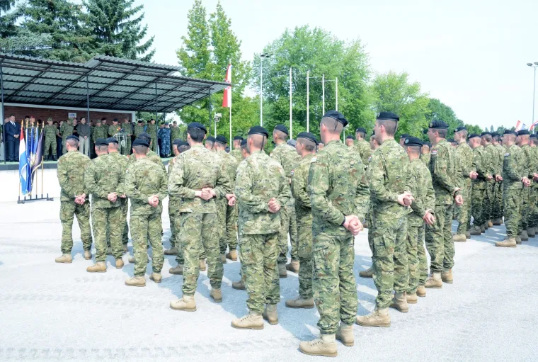 Doček 1. hrvatskog kontingenta NATO aktivnosti ojačane prednje prisutnosti u Litvi