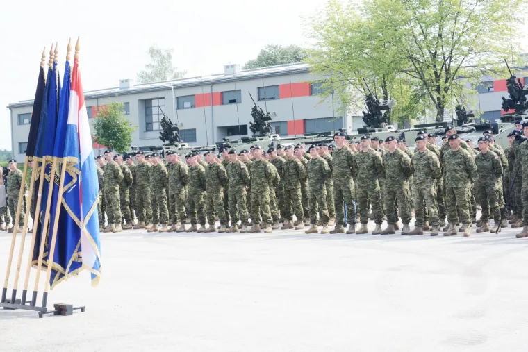 Doček 1. hrvatskog kontingenta NATO aktivnosti ojačane prednje prisutnosti u Litvi