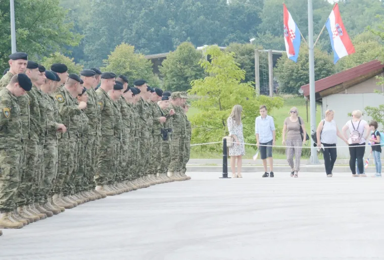 Doček 1. hrvatskog kontingenta NATO aktivnosti ojačane prednje prisutnosti u Litvi