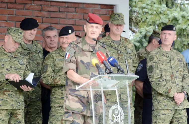 Doček 1. hrvatskog kontingenta NATO aktivnosti ojačane prednje prisutnosti u Litvi