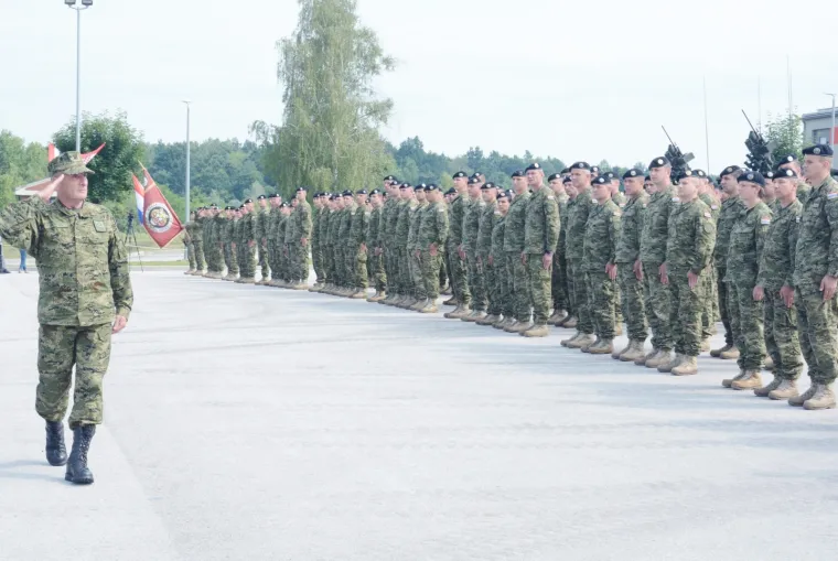Doček 1. hrvatskog kontingenta NATO aktivnosti ojačane prednje prisutnosti u Litvi