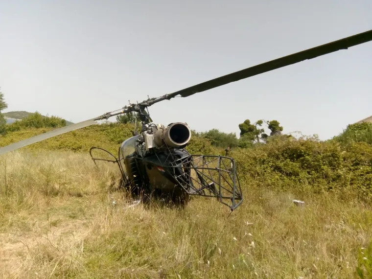 Helikopter prisilno sletio kod Zlarina