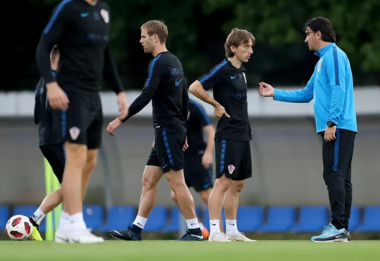 Najvažnija vijest je povratak Ivana Strinića na teren, dok je Mateo Kovačić radio po posebnom programu.