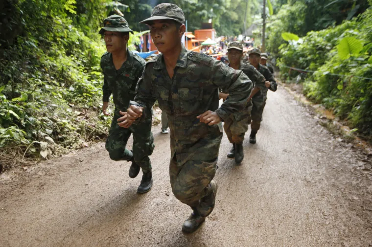 Akcija spa&scaron;avanja zarobljenih dječaka na Tajlandu