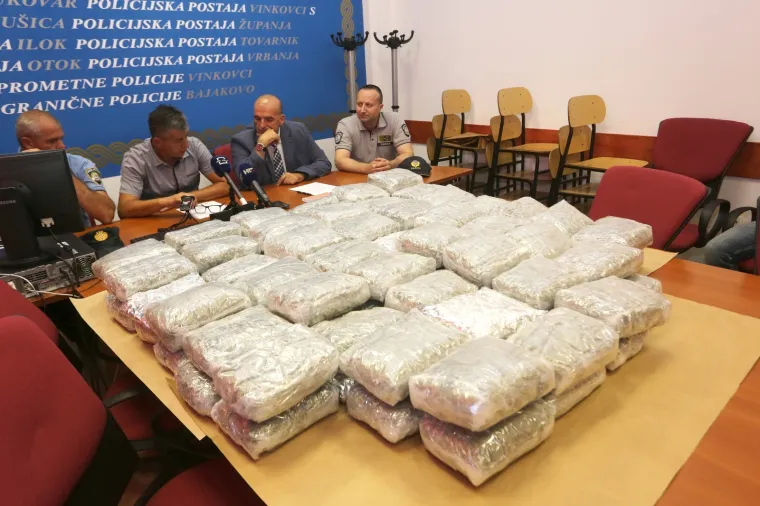 Na GP Bajakovo policija zaplijenila 30 kg marihuane
