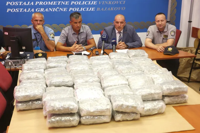 Na GP Bajakovo policija zaplijenila 30 kg marihuane