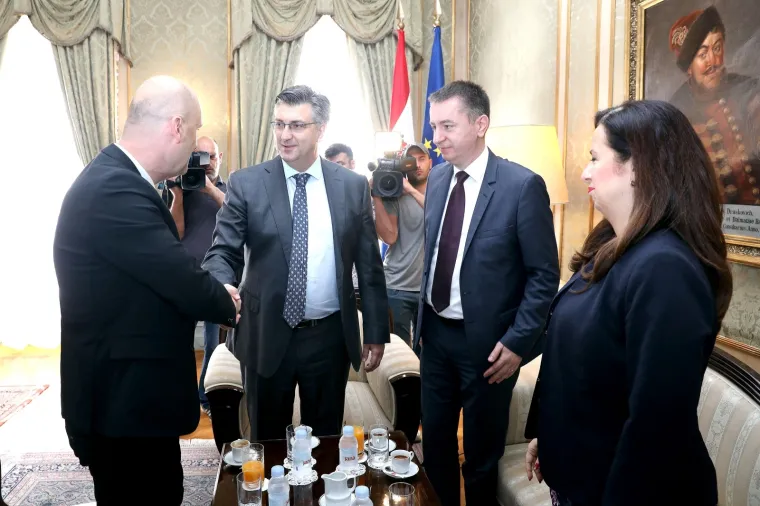 Premijer Plenković primio izvanrednog povjerenika za Agrokor