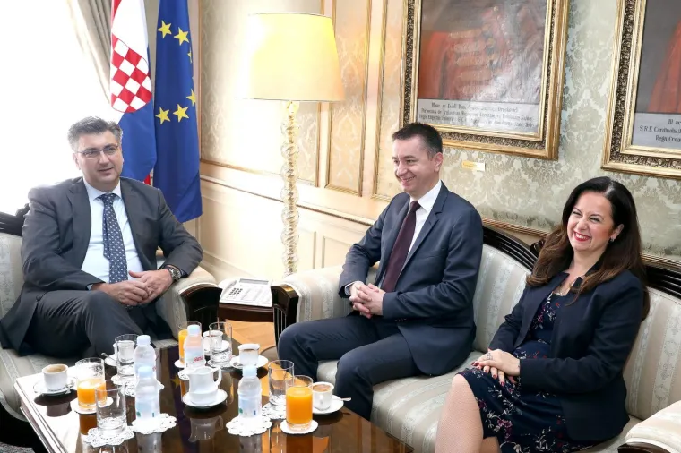 Premijer Plenković primio izvanrednog povjerenika za Agrokor