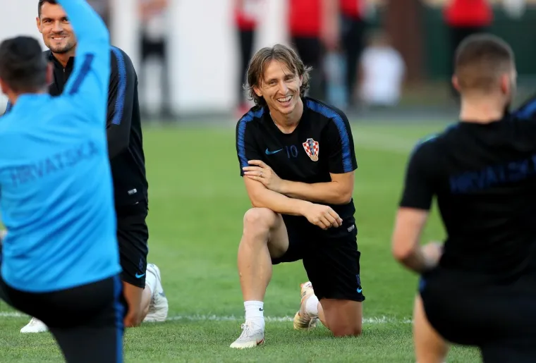 Dobra atmosfera na treningu 'vatrenih' u Sočiju