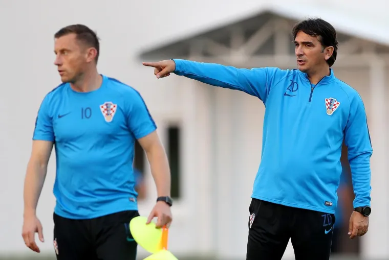 Dobra atmosfera na treningu 'vatrenih' u Sočiju