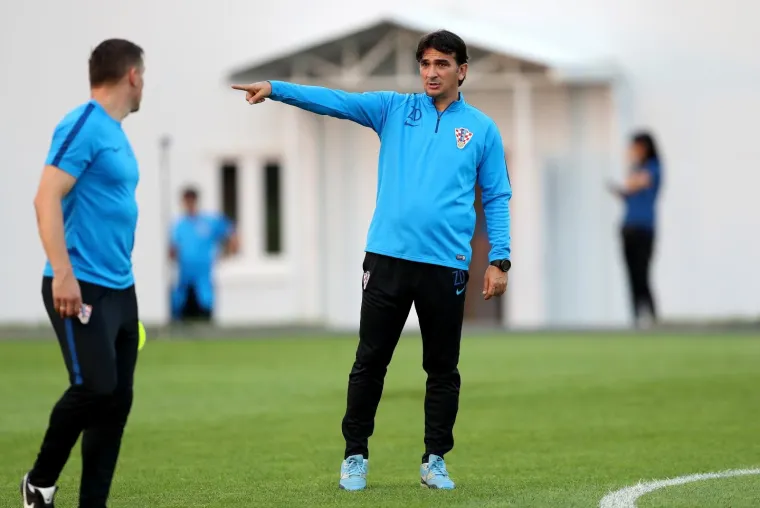 Dobra atmosfera na treningu 'vatrenih' u Sočiju