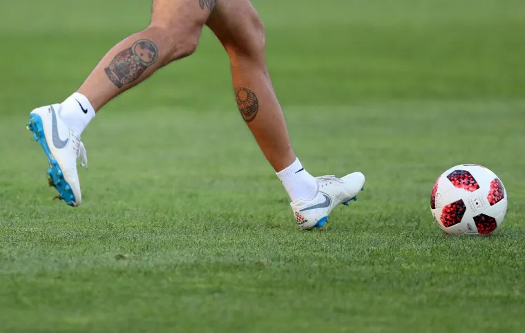 Dobra atmosfera na treningu 'vatrenih' u Sočiju