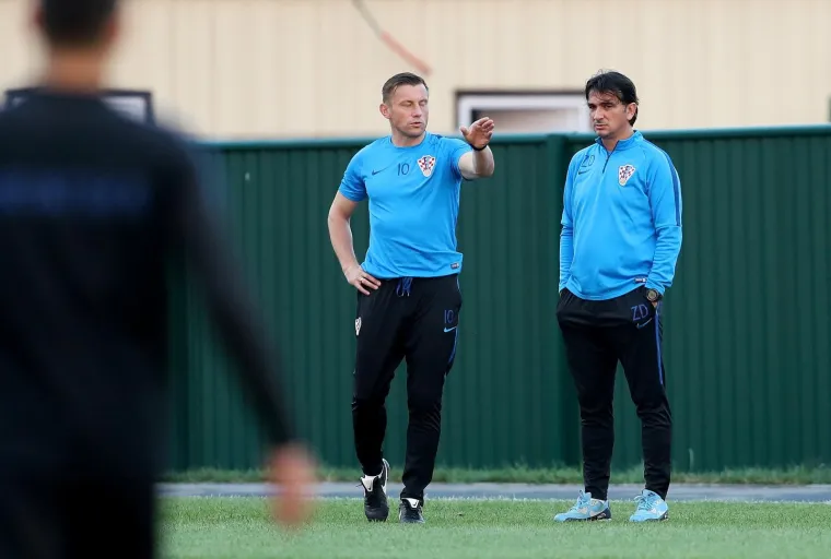 Dobra atmosfera na treningu 'vatrenih' u Sočiju